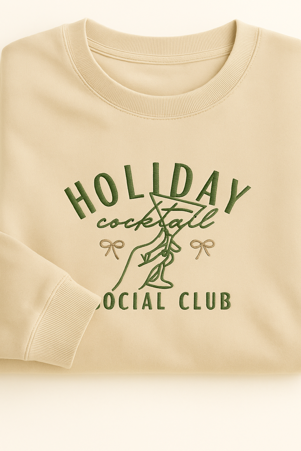 Holiday Cocktail Club Sweatshirt / Hoodie