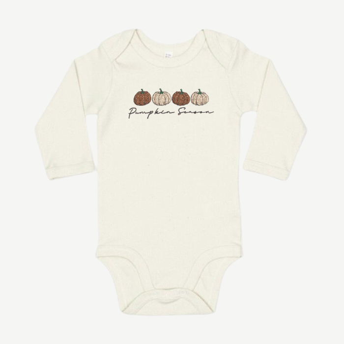 Pumpkin Season Baby Bodysuit