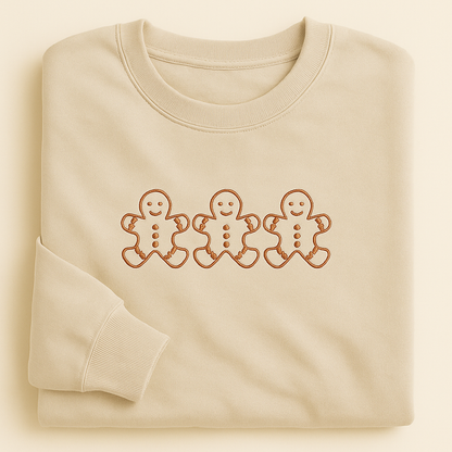 Gingerbread Trio Sweatshirt / Hoodie