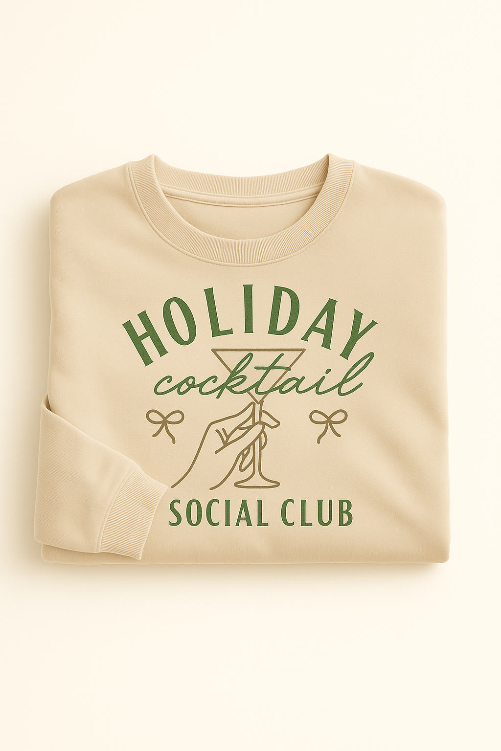 Holiday Cocktail Club Sweatshirt / Hoodie