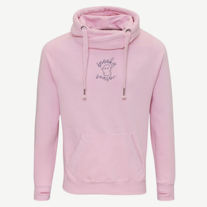 Spooky Season Cross Neck Hoodie