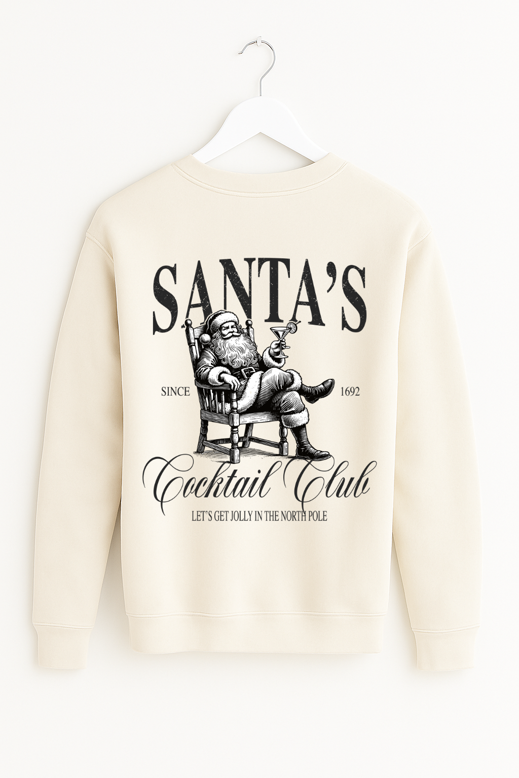 Santa's Cocktail Club Sweatshirt