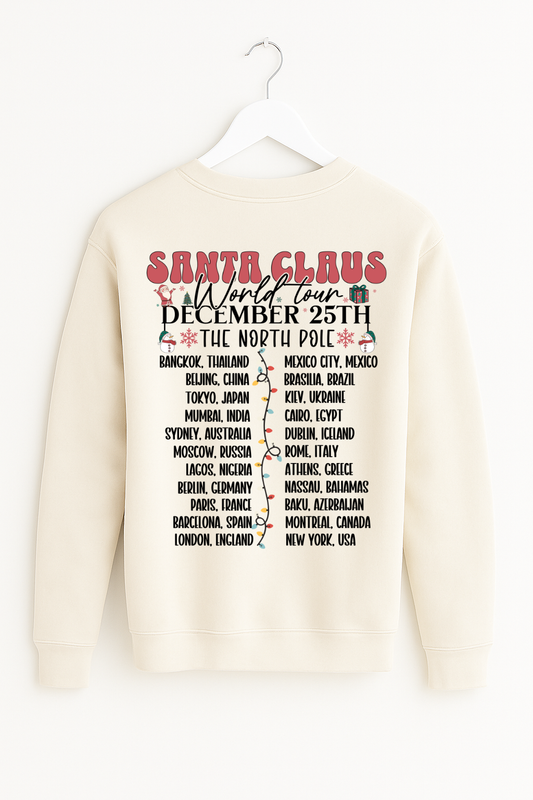 Santa World Tour Sweatshirt